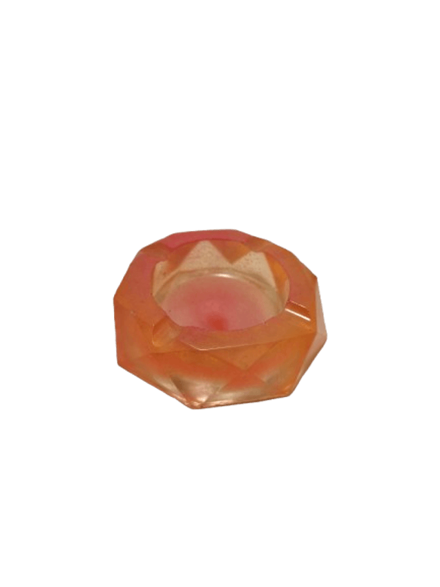 Cendrier rose saumon