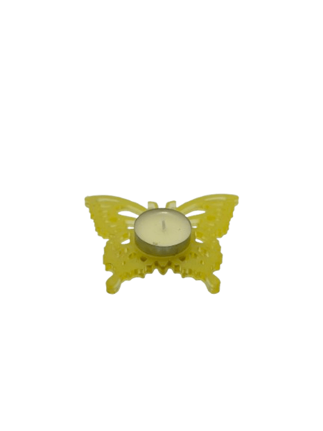 Porte bougie papillon