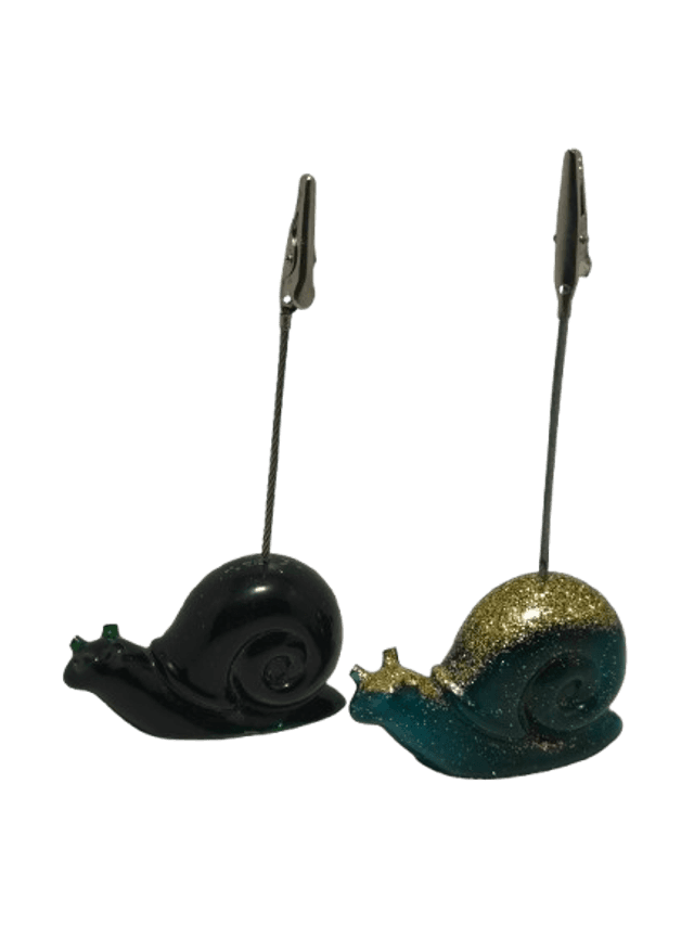 porte photo escargots