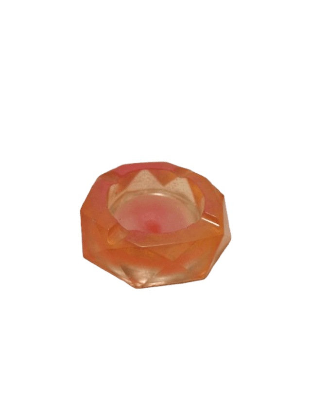 Cendrier rose saumon
