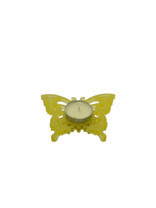 Porte bougie papillon