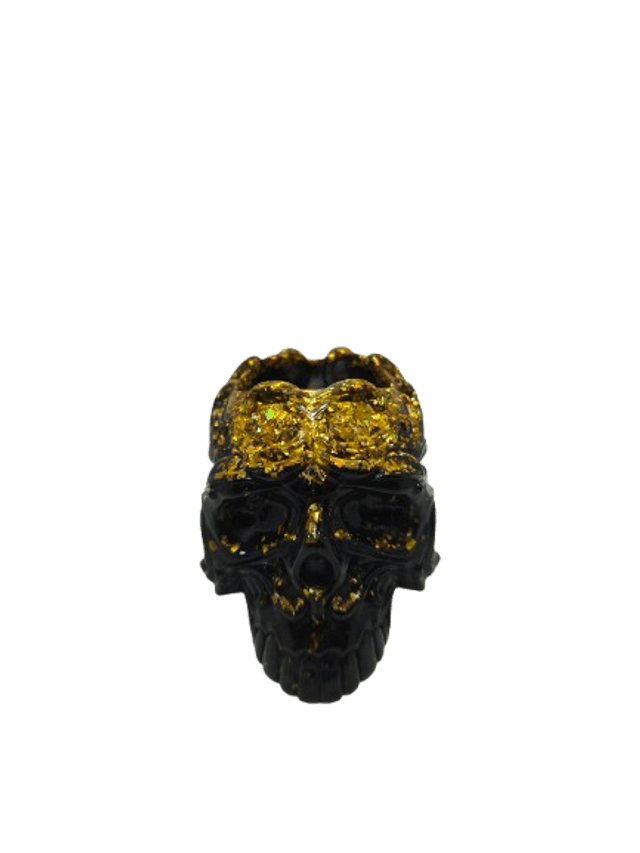 Pot a crayon Tête de mort 